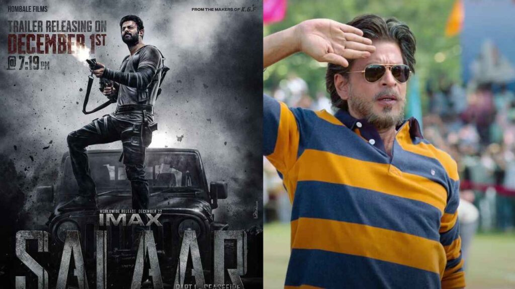 Dunki vs Salaar Advance Booking